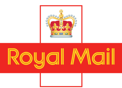 Shipping and Delivery - Royal Mail Logo - 1st Class delivery service