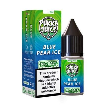 Pukka Juice Blue Pear Ice Nic Salt 10mg & 20mg