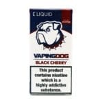 Vaping Dog Black Cherry 0mg 3mg 6mg 12mg 18mg
