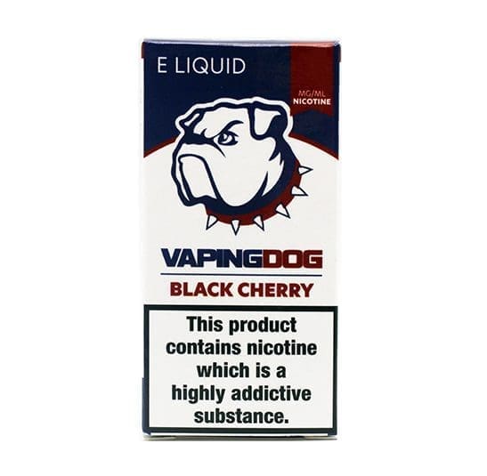 Vaping Dog Black Cherry 0mg 3mg 6mg 12mg 18mg