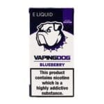 Vaping Dog Blueberry 0mg 3mg 6mg 12mg 18mg*