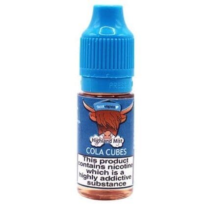 Highland Mist Cola Cubes 0mg 3mg 6mg 12mg 18mg