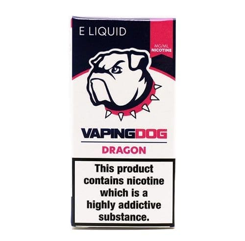 Vaping Dog Dragon 0mg 3mg 6mg 12mg 18mg