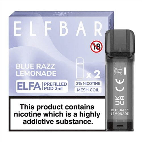 Elf Bar ELFA Blue Razz Lemonade Pods*