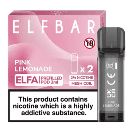 Elf Bar ELFA Pink Lemonade Pods*