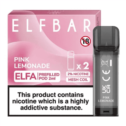 Elf Bar ELFA Pink Lemonade Pods*