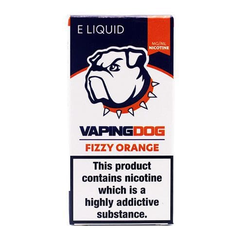Vaping Dog Fizzy Orange 3mg 6mg 12mg 18mg*