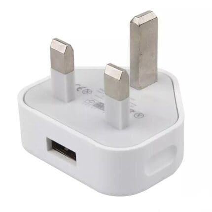 1Amp/1000mAh Wall Plug UK 3 Pin USB*