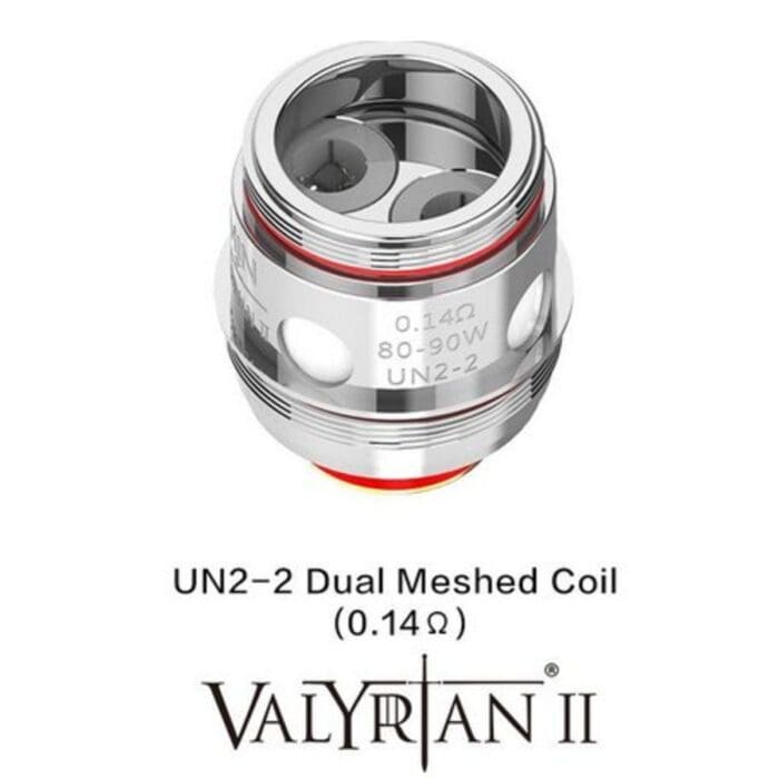 Uwell Valyrian2 Dual Mesh Coil 0.14 Ohm