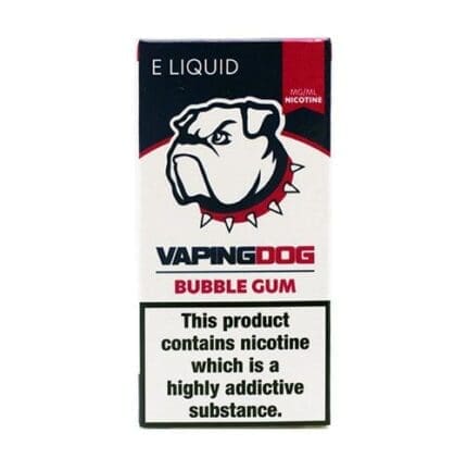 Vaping Dog Bubblegum 0mg 3mg 6mg 12mg 18mg*