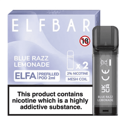 Elf Bar ELFA Blue Razz Lemonade Pods*