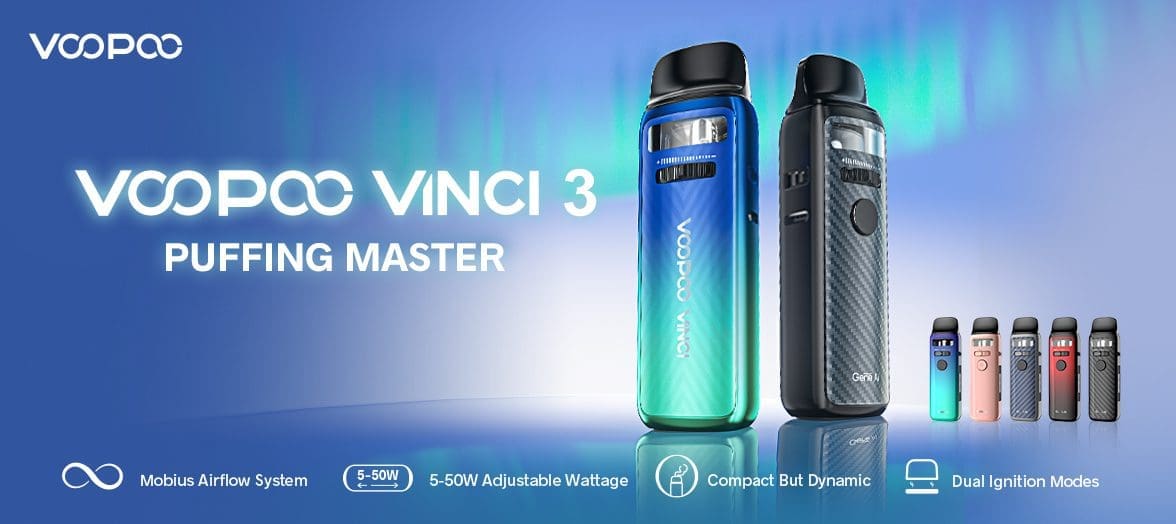 Voopoo Vinci 3 Banner