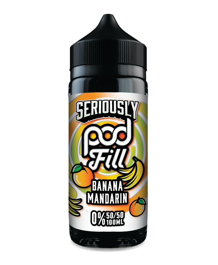 Seriously PodFill Banana Mandarin 100ml