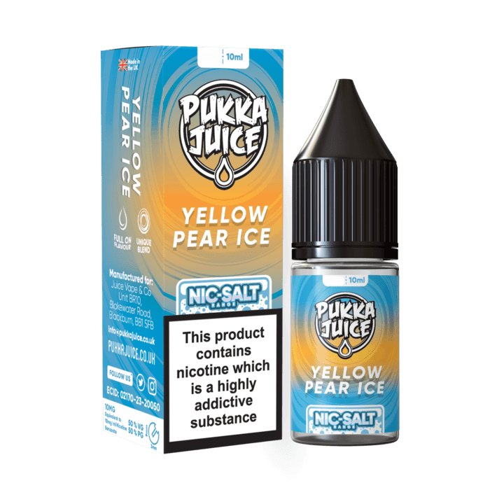 Pukka Juice Yellow Pear Ice