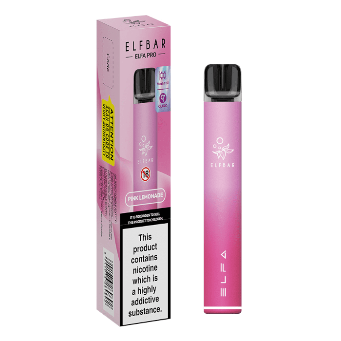 Elf Bar Elfa Pro Pod Kit Aurora Pink Lemonade