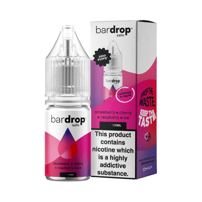 Bar Drop Strawberry Cherry Raspberry Ice