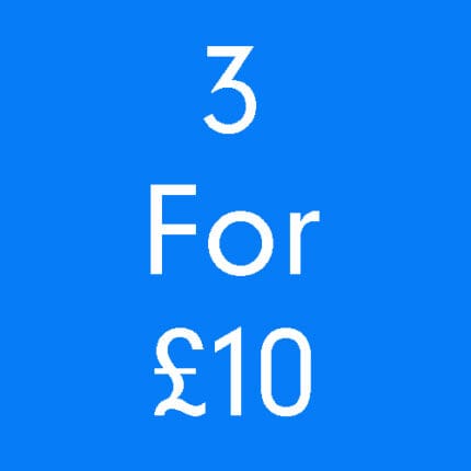 3 for £10 salts