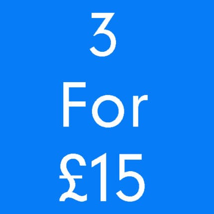 3 for £15 disposables