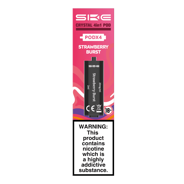 SKE Crystal 4in1 Strawberry Burst Pods