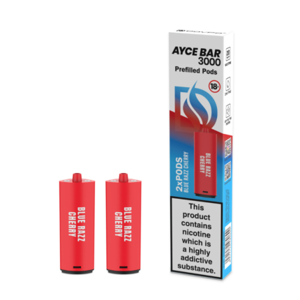 Ayce Bar Pods Blue Razz Cherry