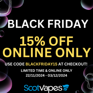 BLACK FRIDAY 15% OFF