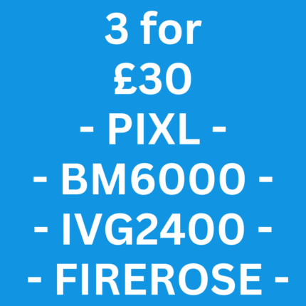 3 for £30 disposables