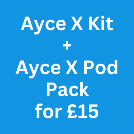Ayce X Kit and pod pack for £15