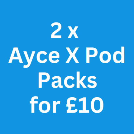2 x Ayce X Pod Packs for £10