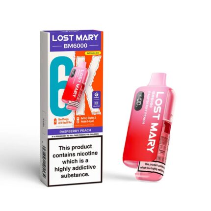 Lost Mary BM6000 Kit Raspberry Peach