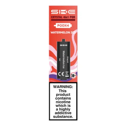 SKE Crystal 2400 4-in-1 Watermelon Ice Pods