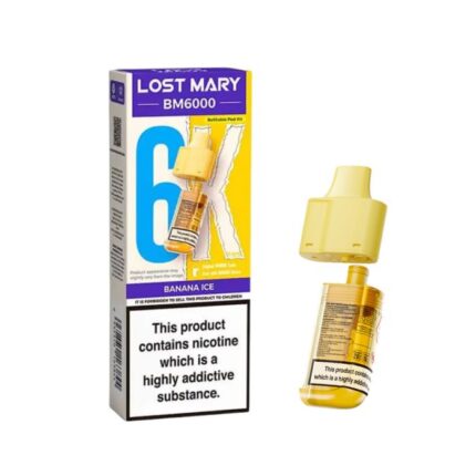 Lost Mary BM6000 Refill Pods Banana Ice