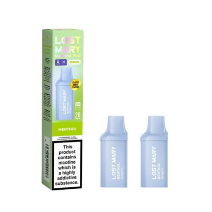 bm600 pod menthol