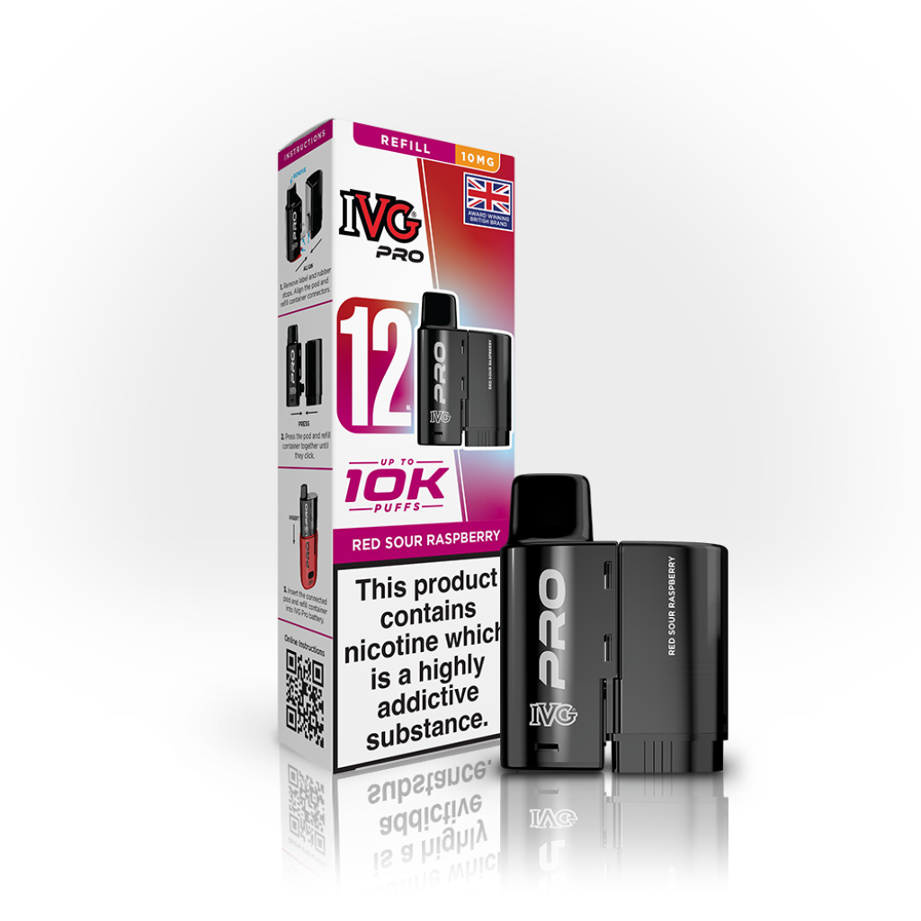 ivg pro pod red sour raspberry